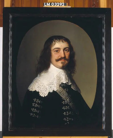 ダニエル・ダブラン（1604-1652）の肖像画 - ゲリット・ファン・ホントルスト