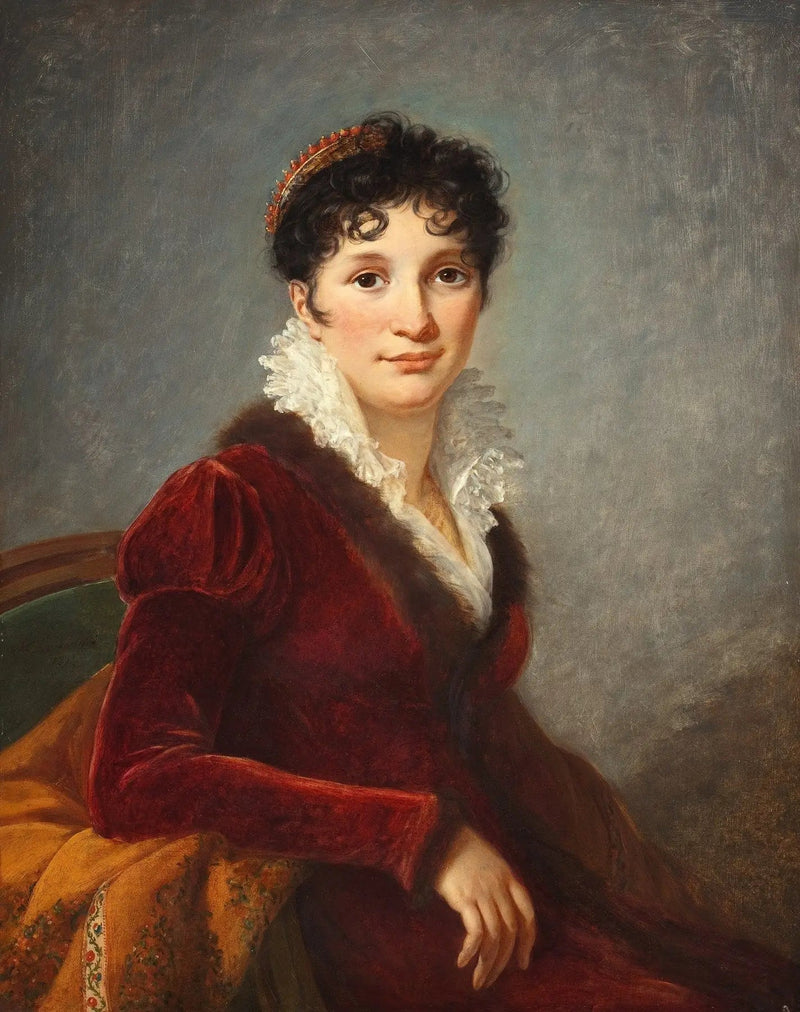 コルダールのプリンセス、ファニー・ビロンの肖像画 - エリザベス・ヴィジェ・ル・ブラン

Source:
Portrait de Fanny Biron, princesse de Courlande - Élisabeth Vigée Le Brun