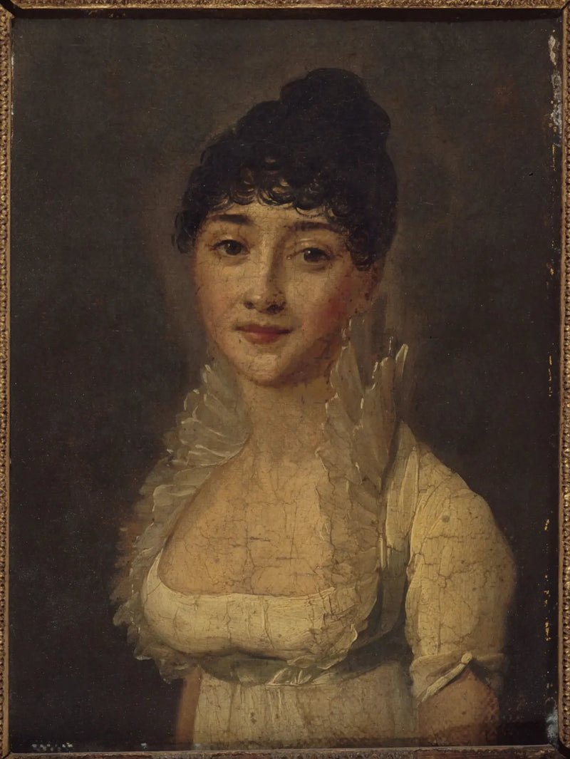 白いドレスを着た女性の肖像 - ルイ＝レオポルド・ボイリー

Source:
Portrait de femme en robe blanche - Louis-Léopold Boilly