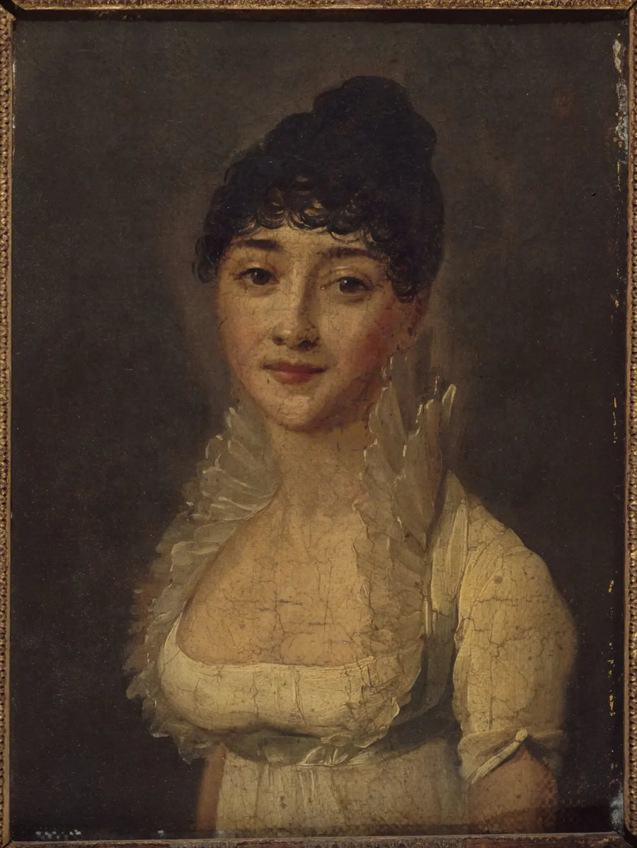 白いドレスを着た女性の肖像 - ルイ＝レオポルド・ボイリー

Source:
Portrait de femme en robe blanche - Louis-Léopold Boilly