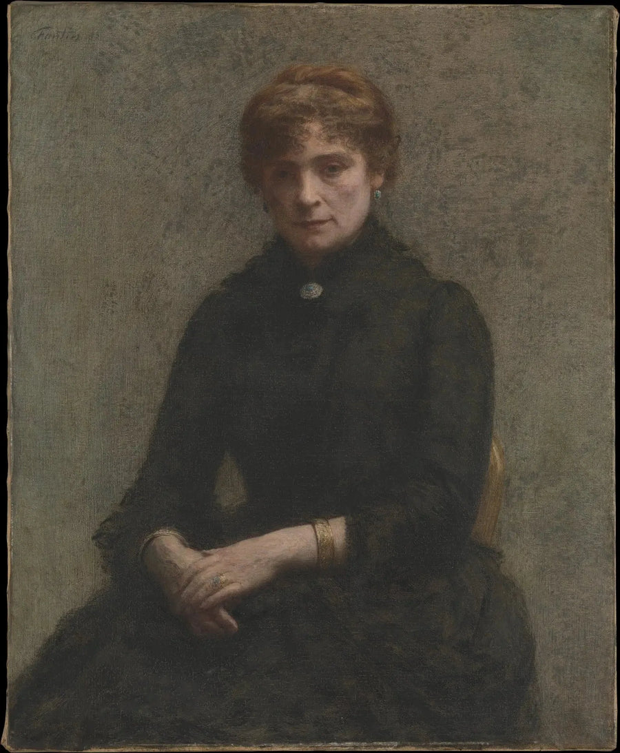 女性の肖像 - アンリ・ファンタン＝ラトゥール

Source:
Portrait de femme - Henri Fantin-Latour