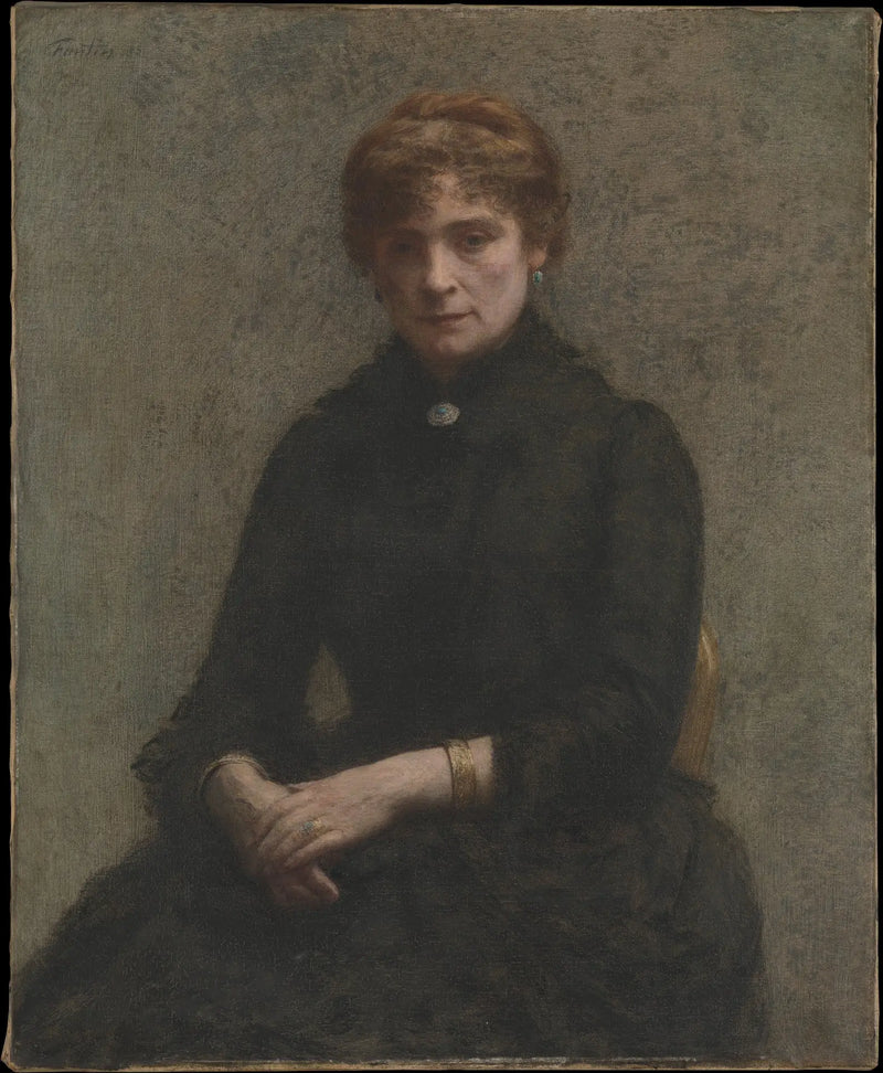 女性の肖像 - アンリ・ファンタン＝ラトゥール

Source:
Portrait de femme - Henri Fantin-Latour