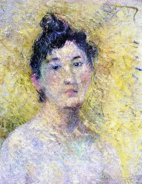 女性の肖像 - ポール・ゴーギャン