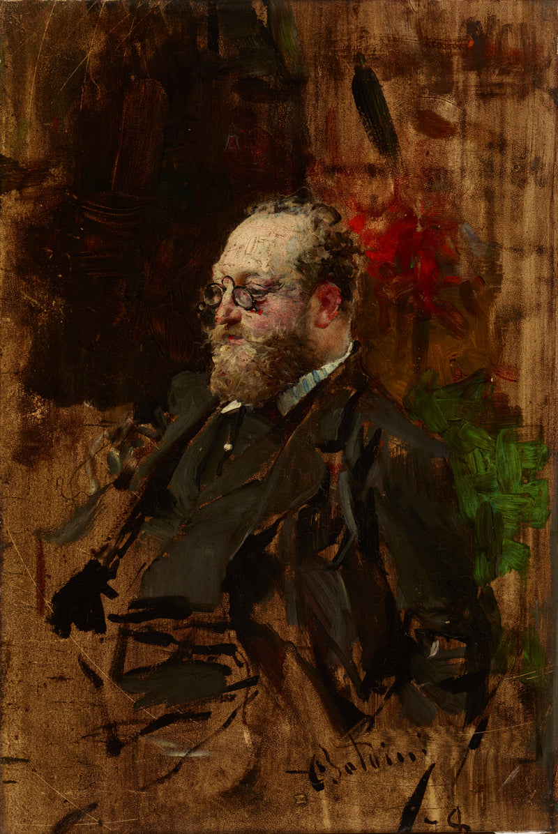 フェルディナンド・ブリンドザ（1837-1891）の肖像 - ジョバンニ・ボルディーニ