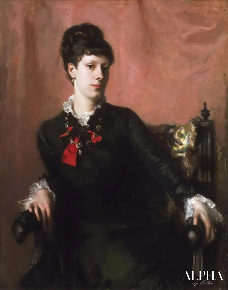 Portrait de Frances Sherborne Ridley Watts - John Singer Sargent - Reproductions de tableaux et peintures haut de gamme