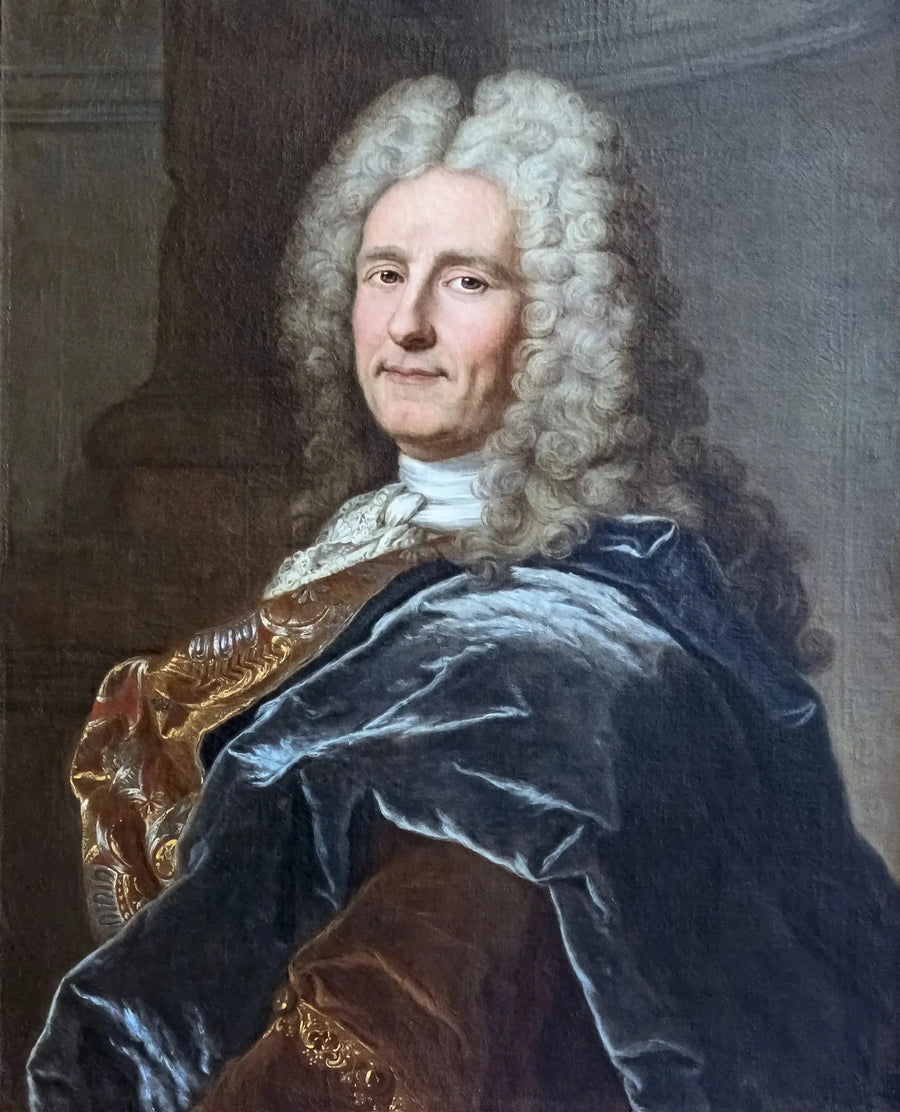 フランソワ1世の肖像画 キャスタニエ（1676-1759） - ヤシント・リゴー
