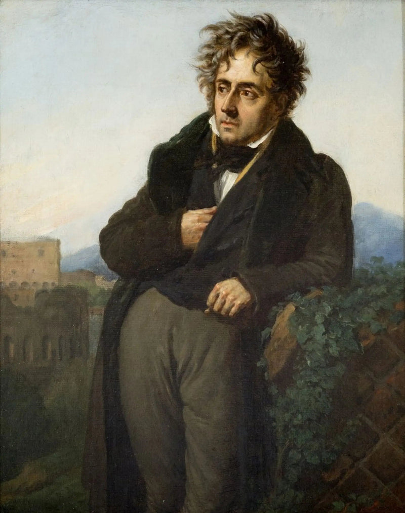 フランソワ＝ルネ・ド・シャトーブリアンの肖像 - アンヌ＝ルイーズ・ジロデ

Source:
Portrait de François-René de Chateaubriand - Anne-Louis Girodet