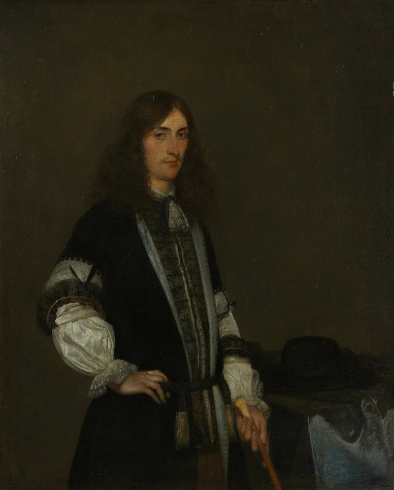 Portrait de François de Vicq (1646-1707). Bourgmestre d'Amsterdam à plusieurs reprises à partir de 1697. - Gerard ter Borch
