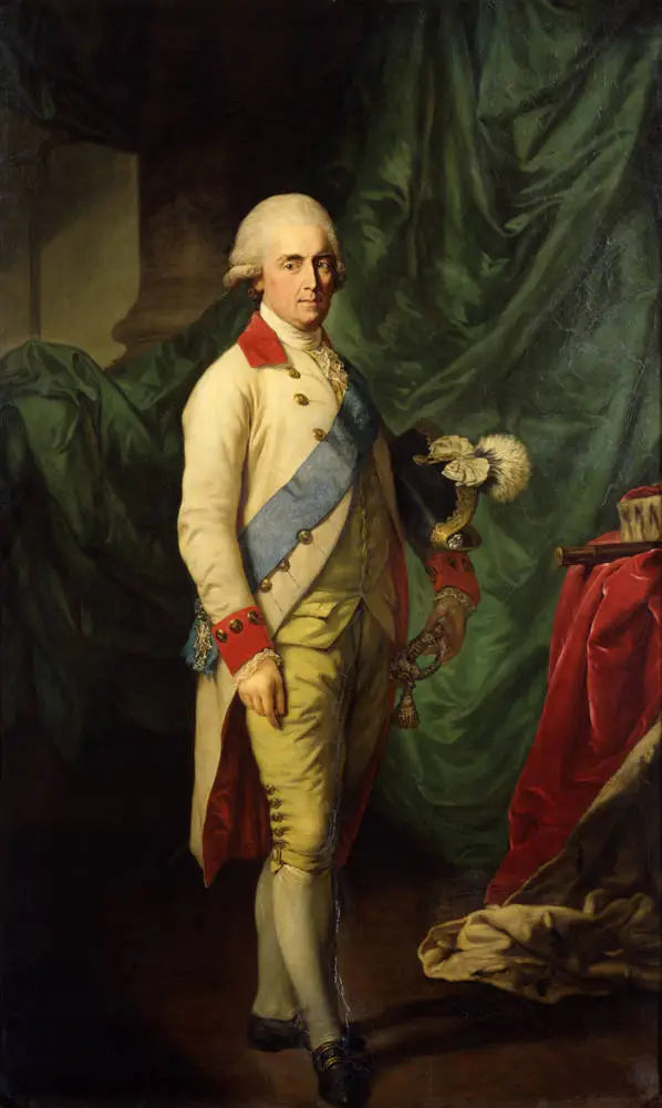 フリードリヒ・アウグスト1世（1750-1827）の肖像 - アントン・グラフ

Source:
Portrait de Frédéric Auguste Ier de Saxe (1750-1827) - Anton Graff