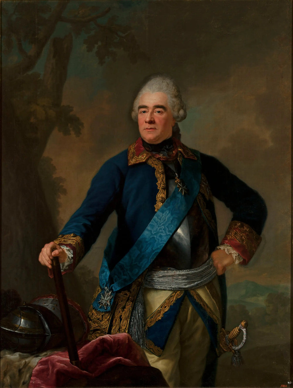 Portrait de Georg Sachs. - Anton Graff image 1 tableau peint à l’huile sur toile