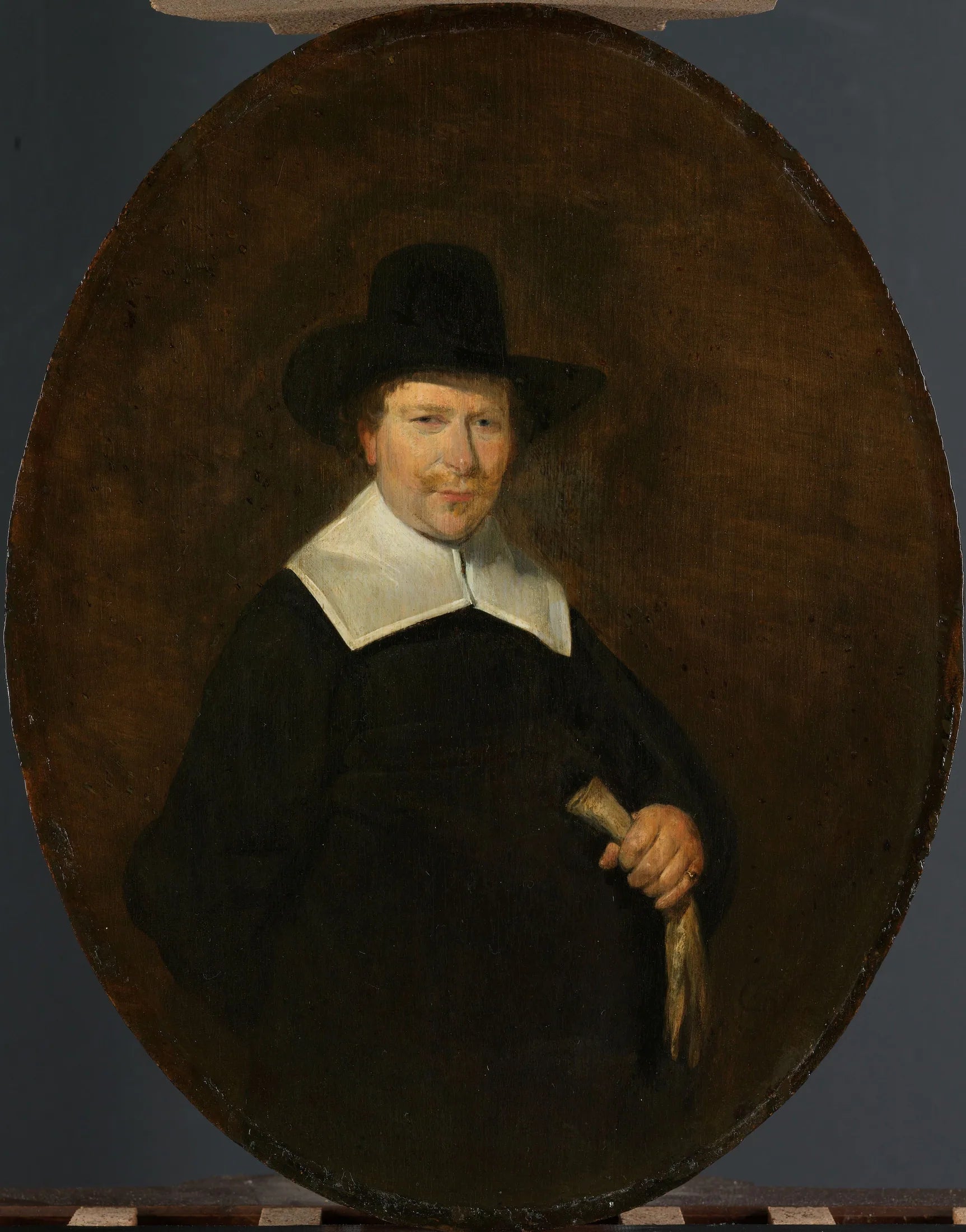Portrait de Gérard Abrahamsz van der Schalcke (1609-67), marchand de draps de Haarlem - Gerard ter Borch image 1 reproduction de peinture à l’huile