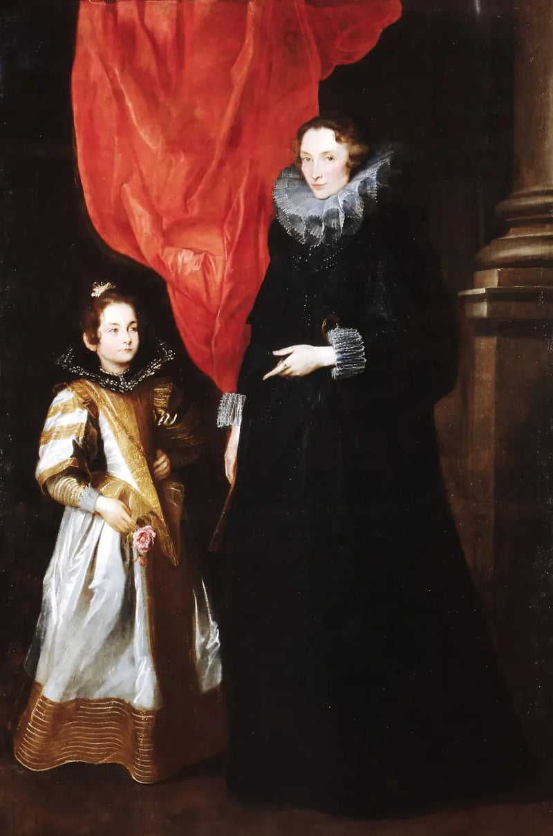 ジェロニマ・サレ・ブリニョールと娘マリア・アウレリアの肖像 - アントワーヌ・ヴァン・ダイク

Source:
Portrait de Geronima Sale Brignole avec sa fille Maria Aurelia - Antoine van Dyck
