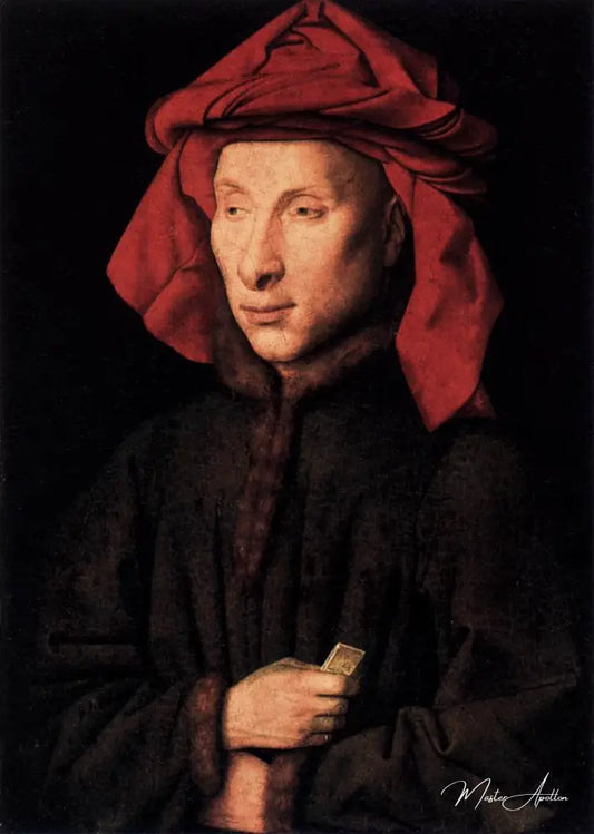 Portrait de Giovanni Arnolfini - Jan Van Eyck - Reproductions de tableaux et peintures haut de gamme