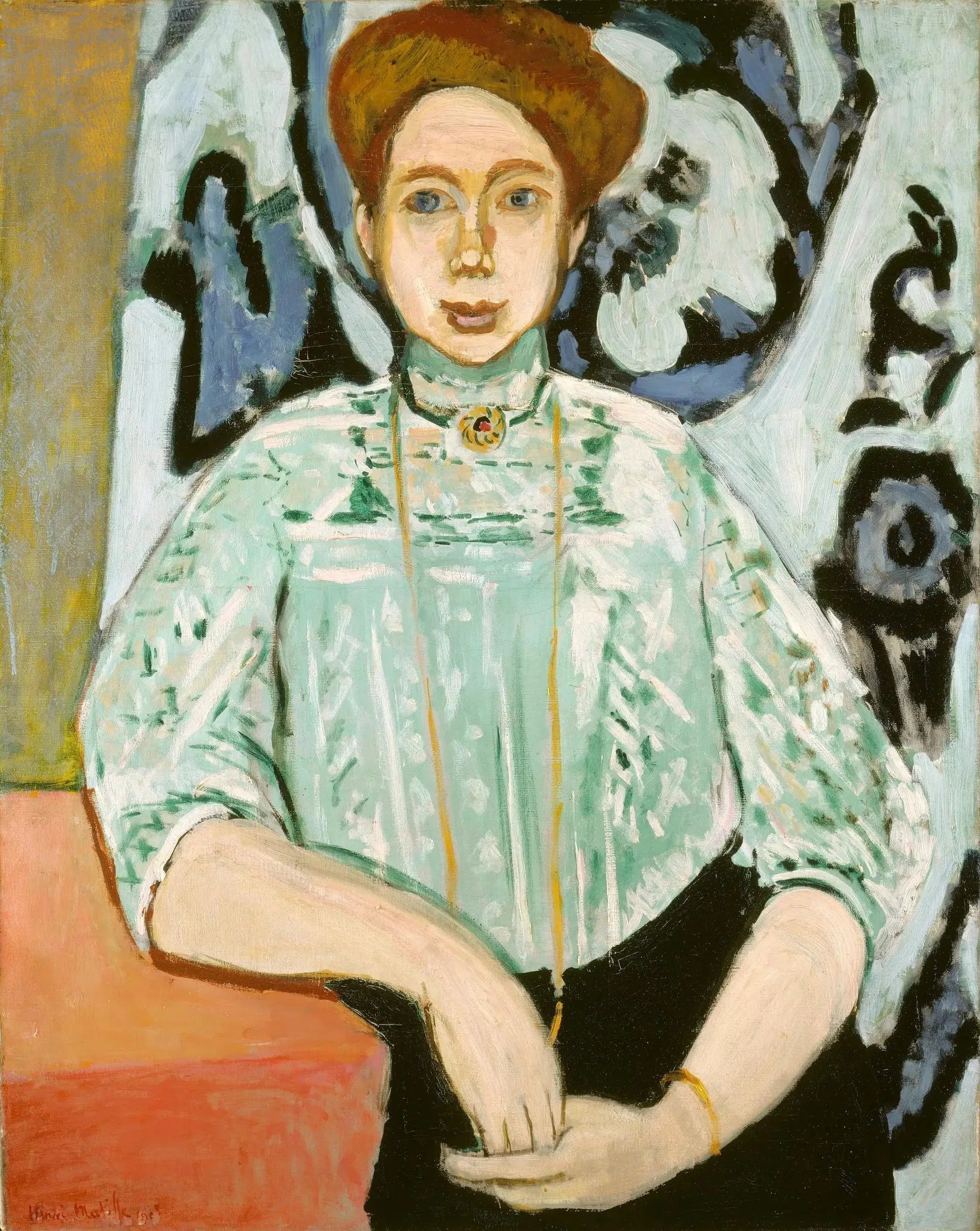 Portrait de Greta Moll - Henri Matisse image 1 reproduction de peinture à l’huile