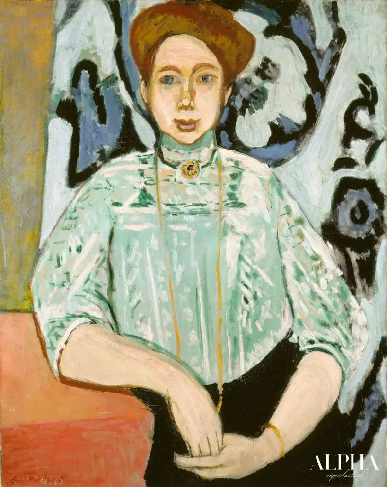 Portrait de Greta Moll - Matisse - Reproductions de tableaux et peintures haut de gamme