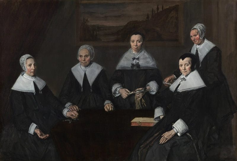 老人ホームの女長官たちのグループポートレート - フランス・ハルス

Source:
Portrait de groupe des régentes de l'hospice des vieillards - Frans Hals