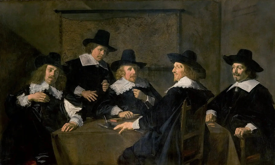 ヘルメル聖エリザベス病院の学長たちのグループポートレート - フランス・ハルス

Source:
Portrait de groupe des régents de l'hôpital Sainte-Élisabeth de Haarlem - Frans Hals