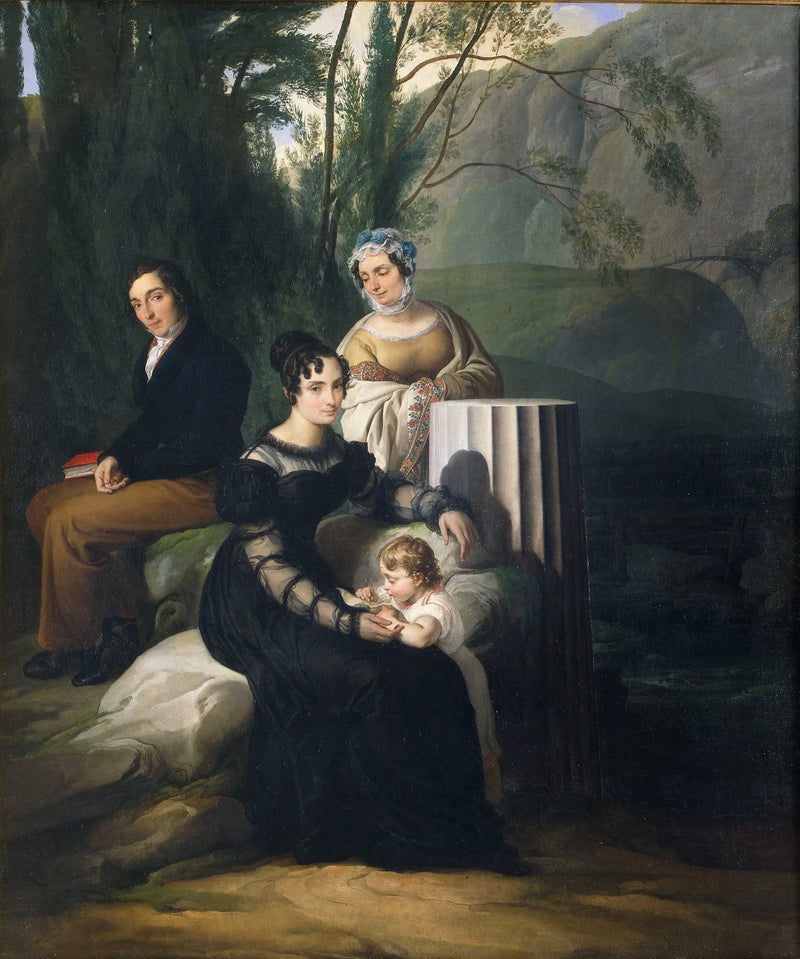 ボッリ・スタンパ家のグループ肖像 - フランチェスコ・ハイエツ

Source:
Portrait de groupe de la famille Borri Stampa - Francesco Hayez