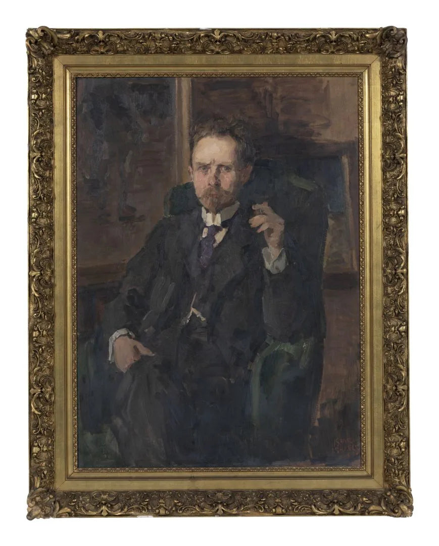 H.M. Mennesの肖像 - アイザック・イスラエルズ