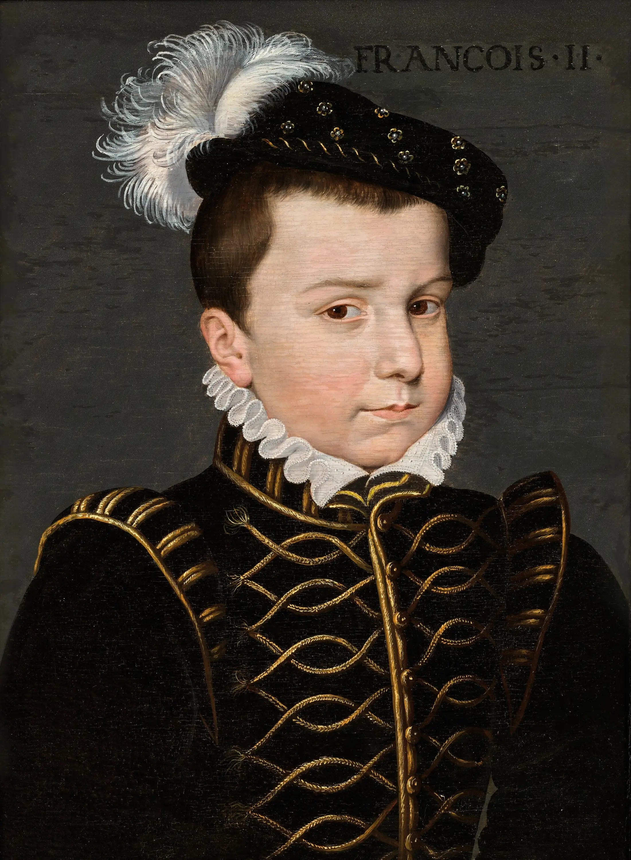 Portrait de Hercule-François, duc d'Alençon - François Clouet image 1 reproduction d’œuvre d’art à l’huile