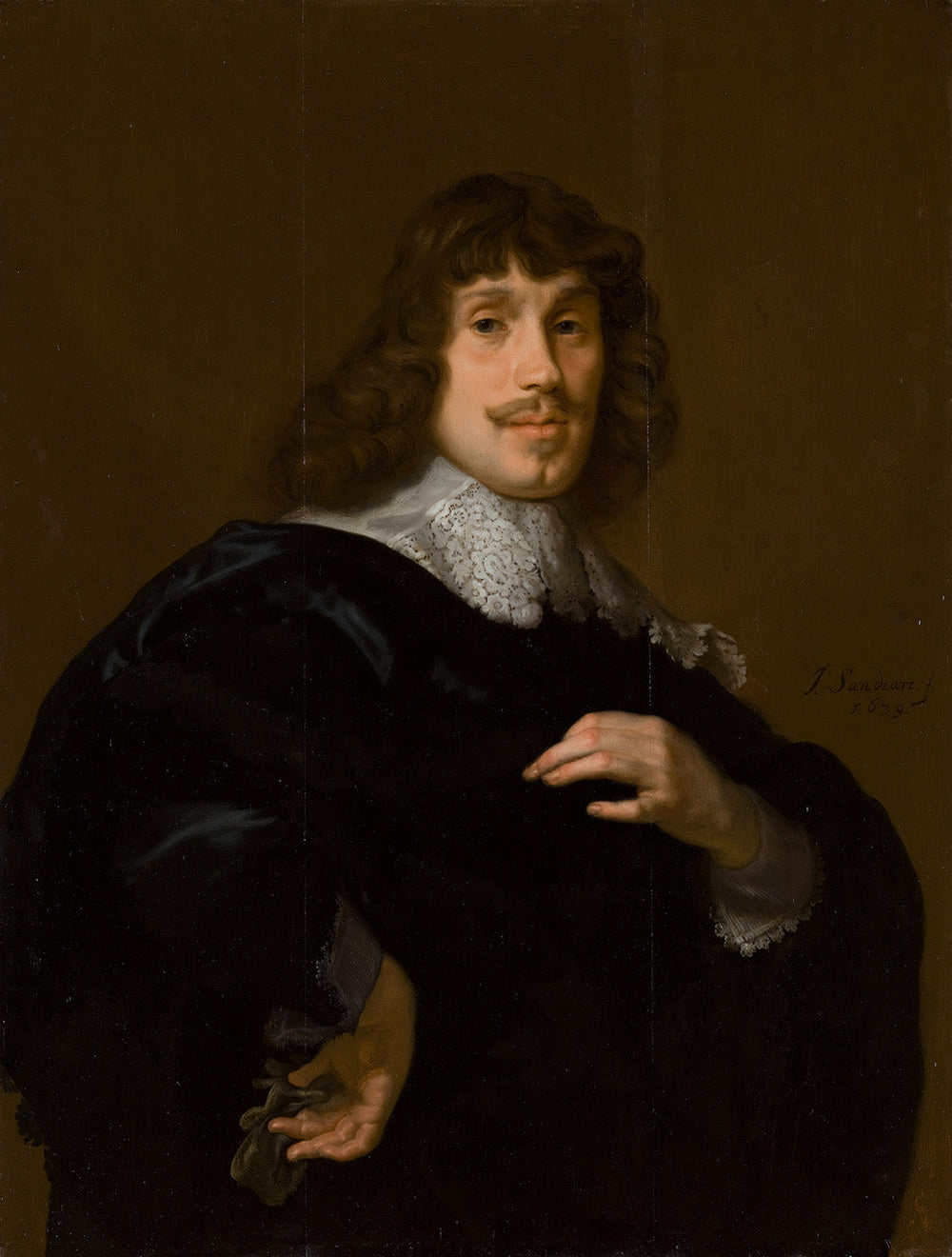 Portrait de Jacob Bicker (1612-1676) - Joachim von Sandrart image 1 tableau peint à l’huile sur toile