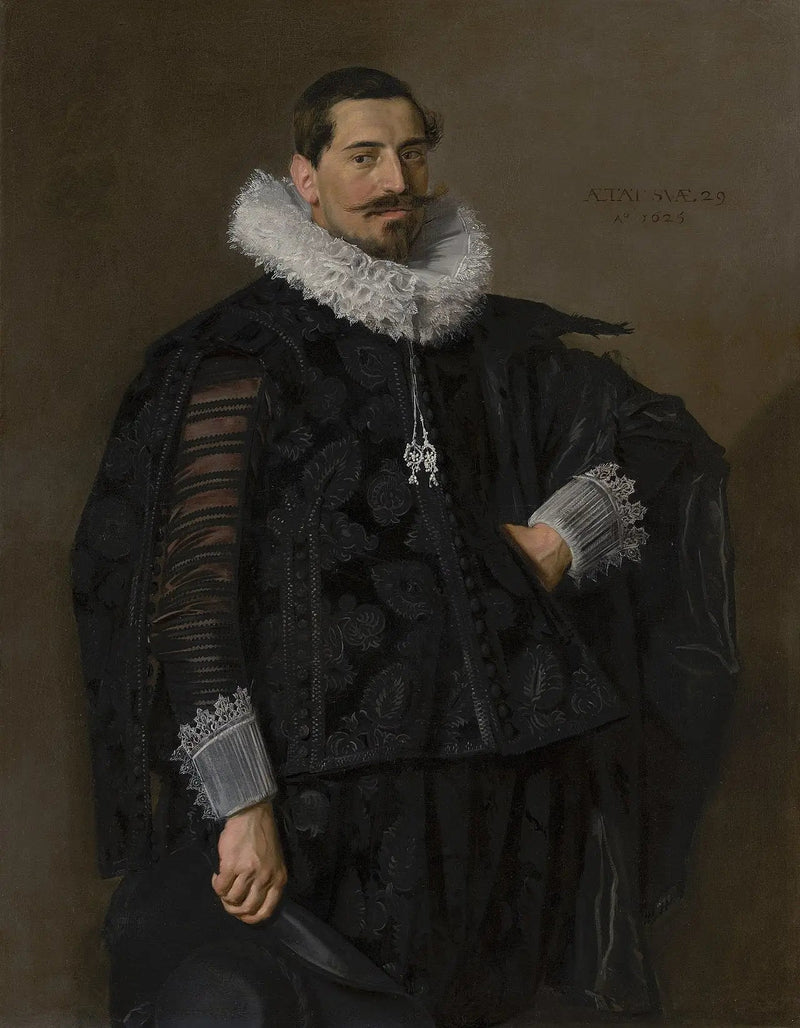 ヤコブ・ピーテルズ・オリカン（1596-1638）の肖像画 - フランス・ハルス

Source:
Portrait de Jacob Pietersz. Olycan (1596-1638) - Frans Hals