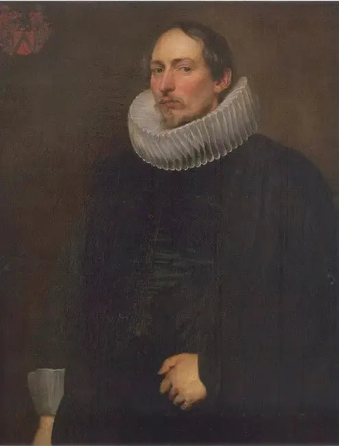 ヤコブ・デ・ウィッテ（1591-1631）の肖像画、約1618-1619年 - アントワーヌ・ヴァン・ダイク

Source:
Portrait de Jacob de Witte (1591-1631), ca. 1618-1619 - Antoine van Dyck