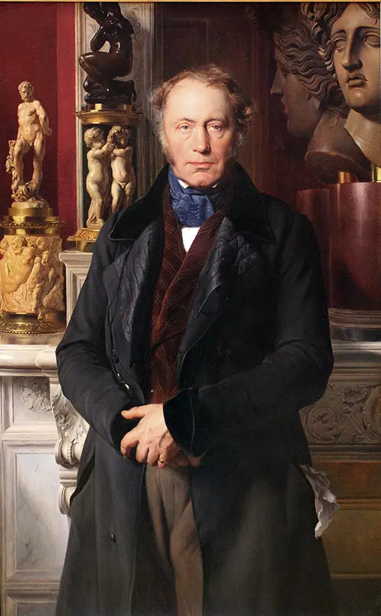 ジェームズ＝アレクサンドル、プールタレス＝ゴルジェ伯爵の肖像 - ポール・デラロッシュ

Source:
Portrait de James-Alexandre, comte de Pourtalès-Gorgier - Paul Delaroche