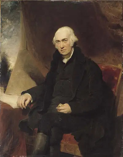 ジェームズ・ワット（1736-1819）の肖像 - トーマス・ローレンス