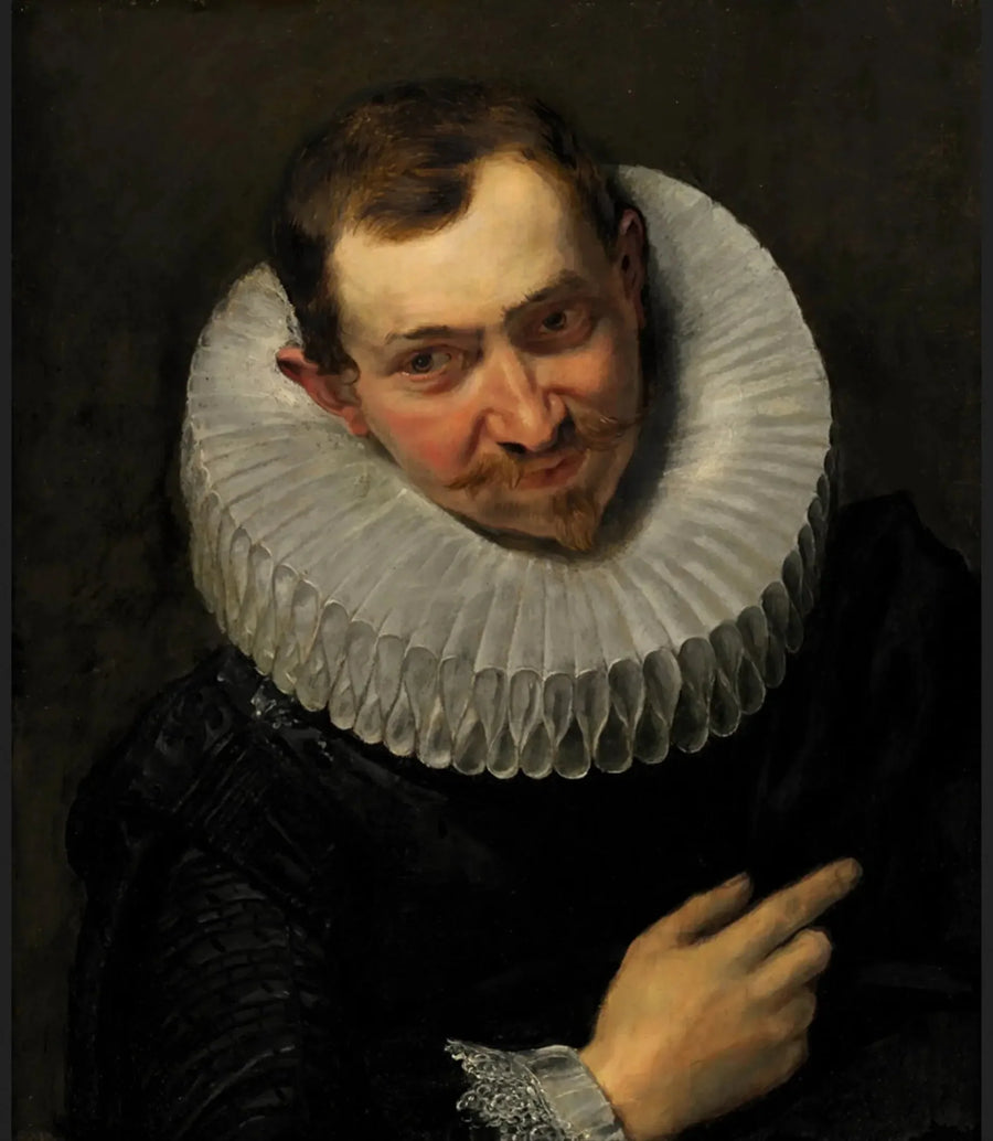 ヤン・ウィルデンス（1586-1653）の肖像 - ピーテル・パウル・ルーベンス