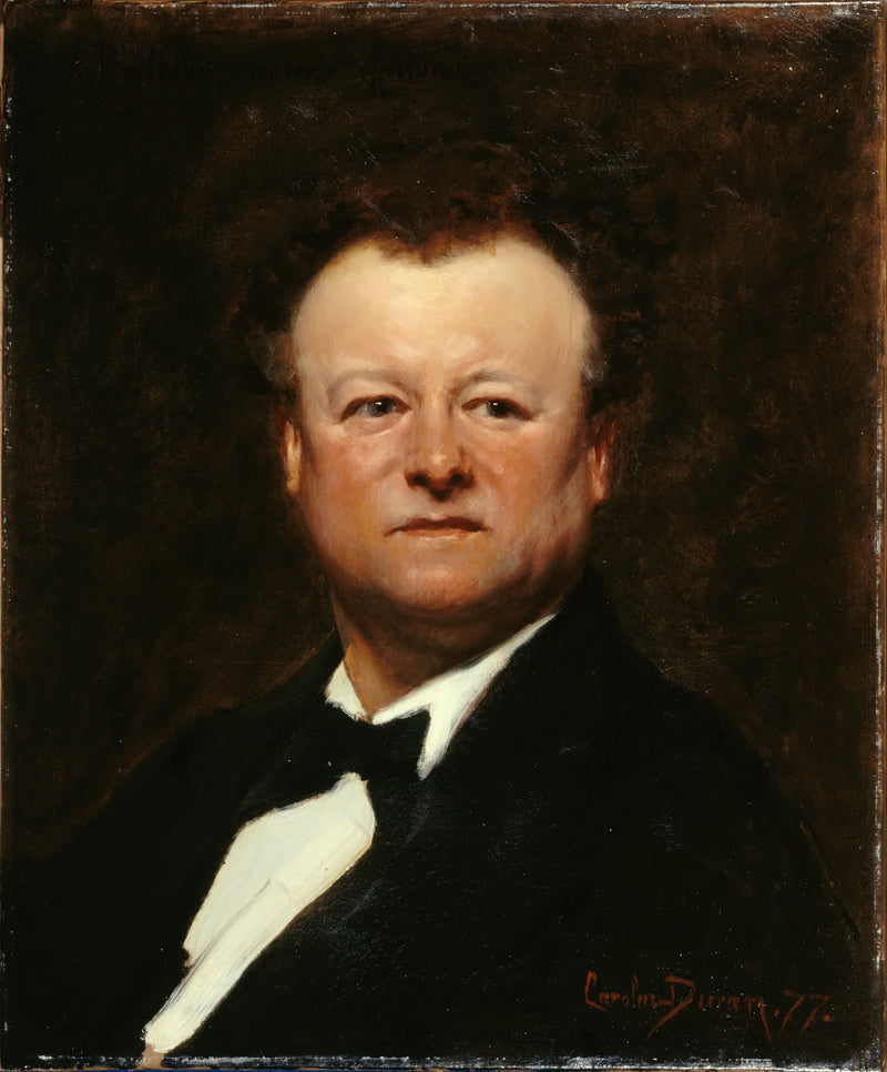 Portrait de Jean-François Berthelier (1830-1888), chanteur - Carolus-Duran