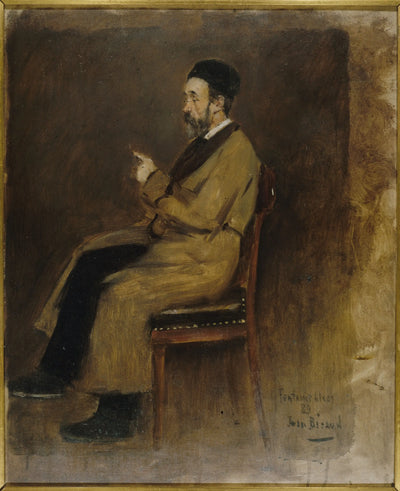 Portrait de Jean-Jacques Weiss (1827-1891) rédacteur au ’Journal des débats’ - Jean Béraud - Alpha Reproduction