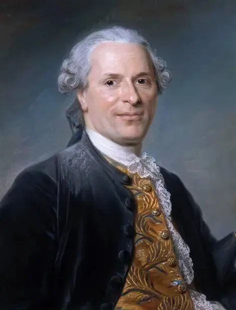 ジャン・モネ diplomate français の肖像 - モーリス＝カンタン・ド・ラ・トゥール