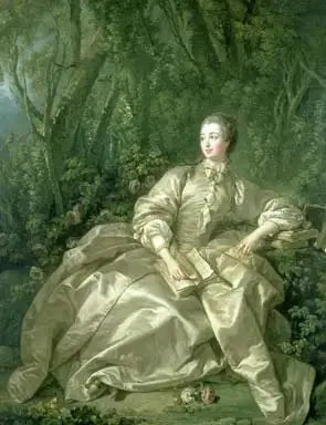 ポンパドゥール侯爵夫人ジョアン＝アントワネット・ポワソンの肖像 - フランソワ・ブーシェ

Source:
Portrait de Jeanne-Antoinette Poisson, marquise de Pompadour - François Boucher