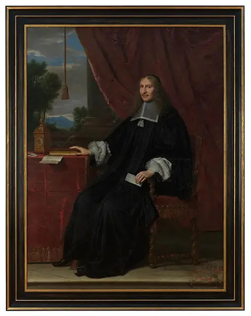 フィリップ・ド・シャンパーニュによるジェローム2世・ル・メストルの肖像、机に座っている

Source:
Portrait de Jérôme II Le Maistre, assis à son bureau - Philippe de Champaigne