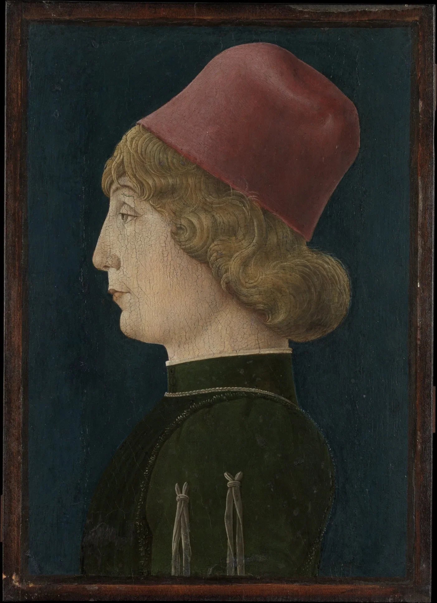Portrait de jeune homme - Cosmè Tura image 1 copie de tableau peinte à la main