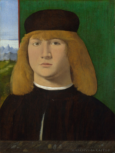 Portrait de jeune homme - Marco Basaiti - Alpha Reproduction