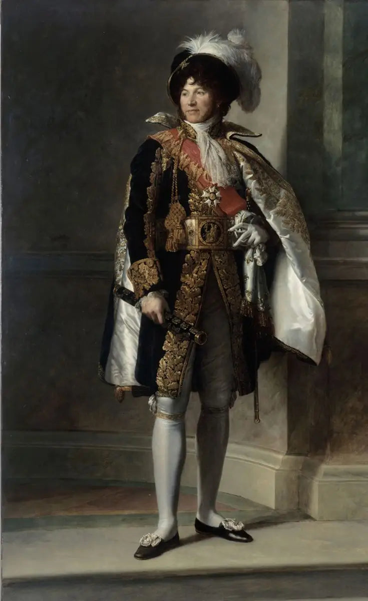 ナポレオン帝国の元帥ジョアシャン・ムラットの肖像 - フランソワ・ジェラール

Source:
Portrait de Joachim Murat en maréchal de l'Empire - François Gérard