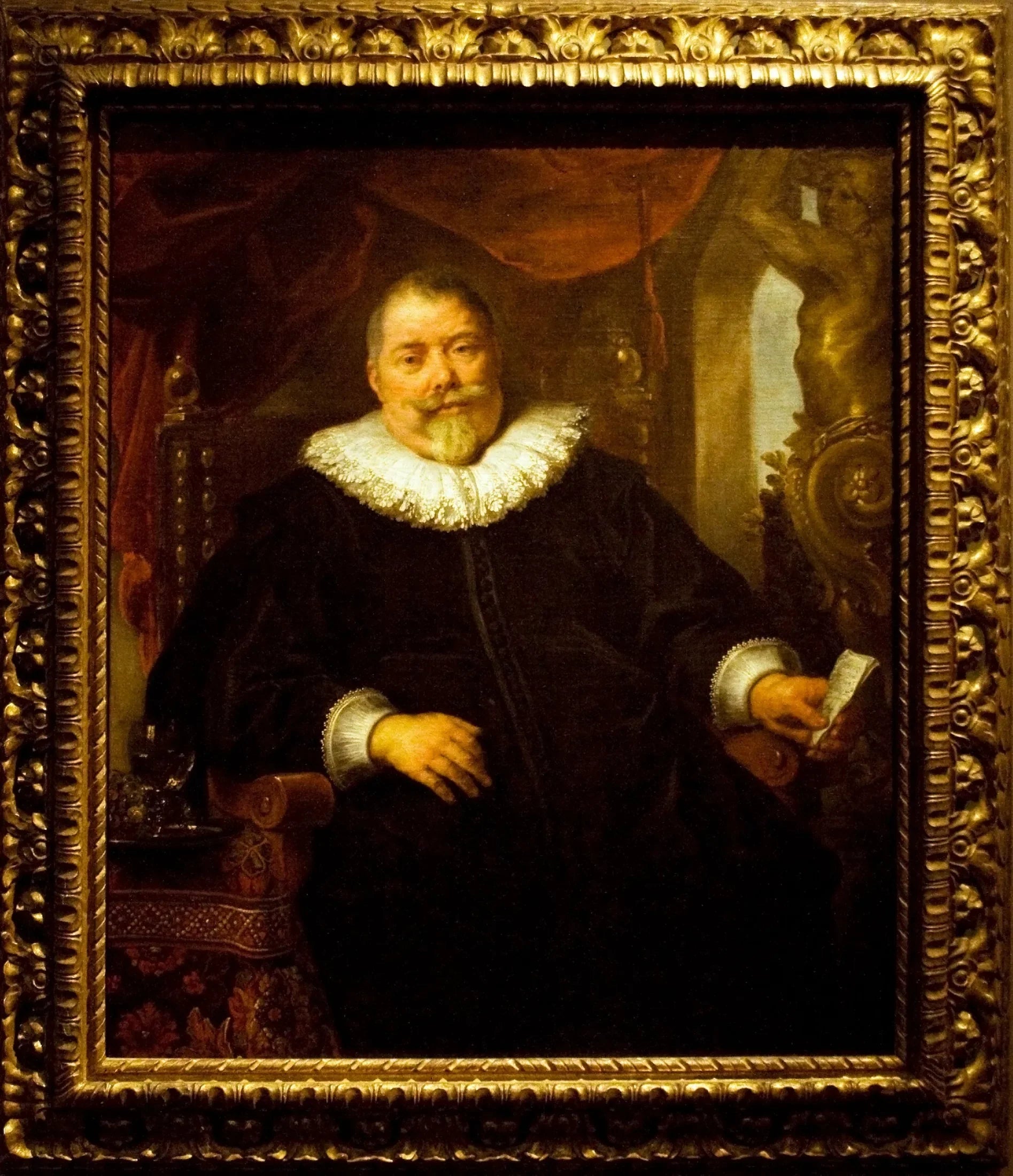 Portrait de Johan Wierts - Jacob Jordaens image 1 reproduction de peinture à l’huile