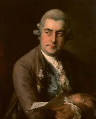 ヨハン・クリスチャン・バッハ（1735-1782）の肖像 - トーマス・ゲインズバロー