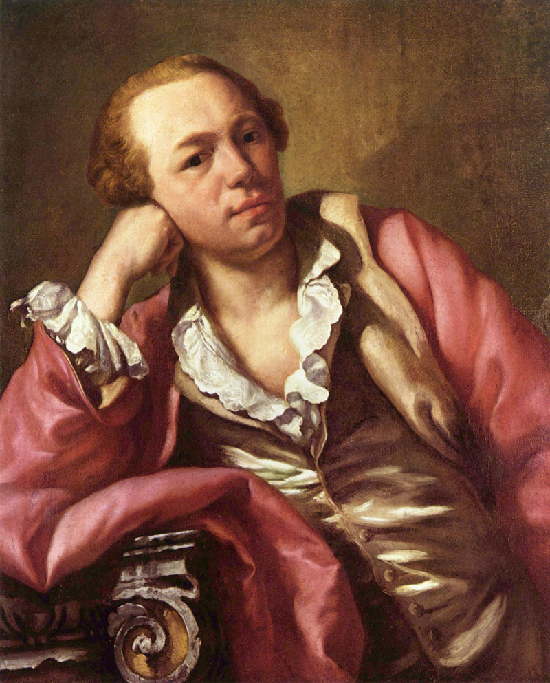 ヨハン・ディートリッヒ・ホイマン（1724-1774）の肖像 - アントン・ラファエル・メングス