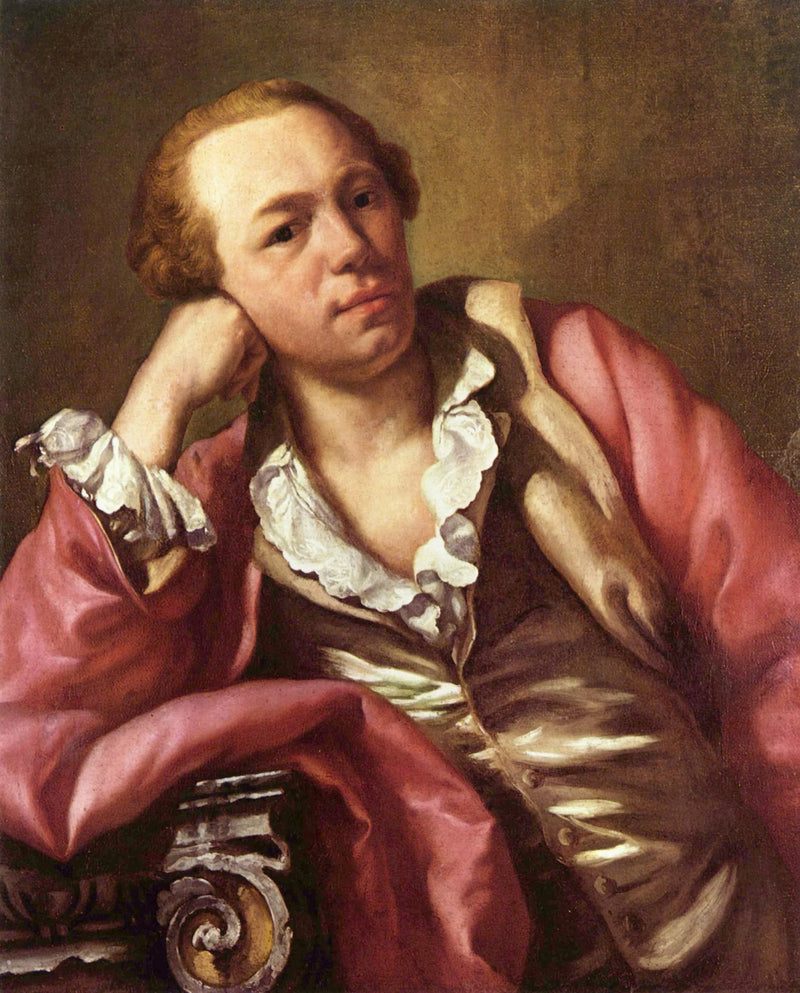 ヨハン・ディートリッヒ・ホイマン（1724-1774）の肖像 - アントン・ラファエル・メングス