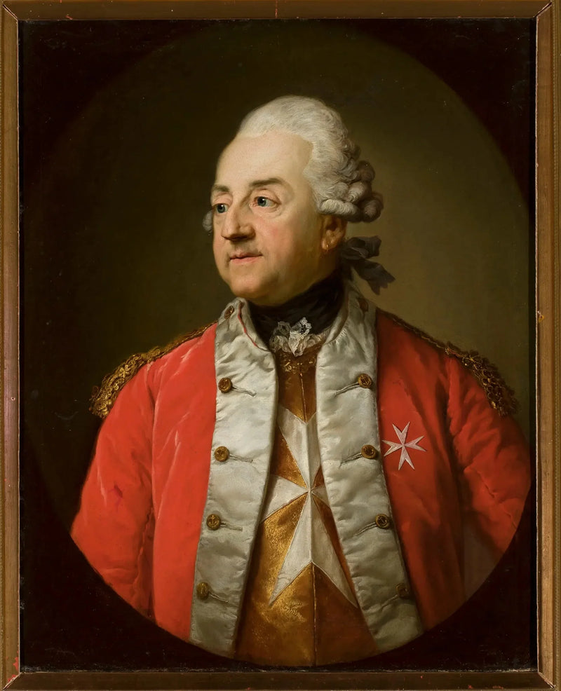 ジョハン・ネポムク・フォン・シャフゴッツの制服姿の肖像画。 - アントン・グラフ

Source:
Portrait de Johann Nepomuk von Schaffgotsch en uniforme militaire. - Anton Graff