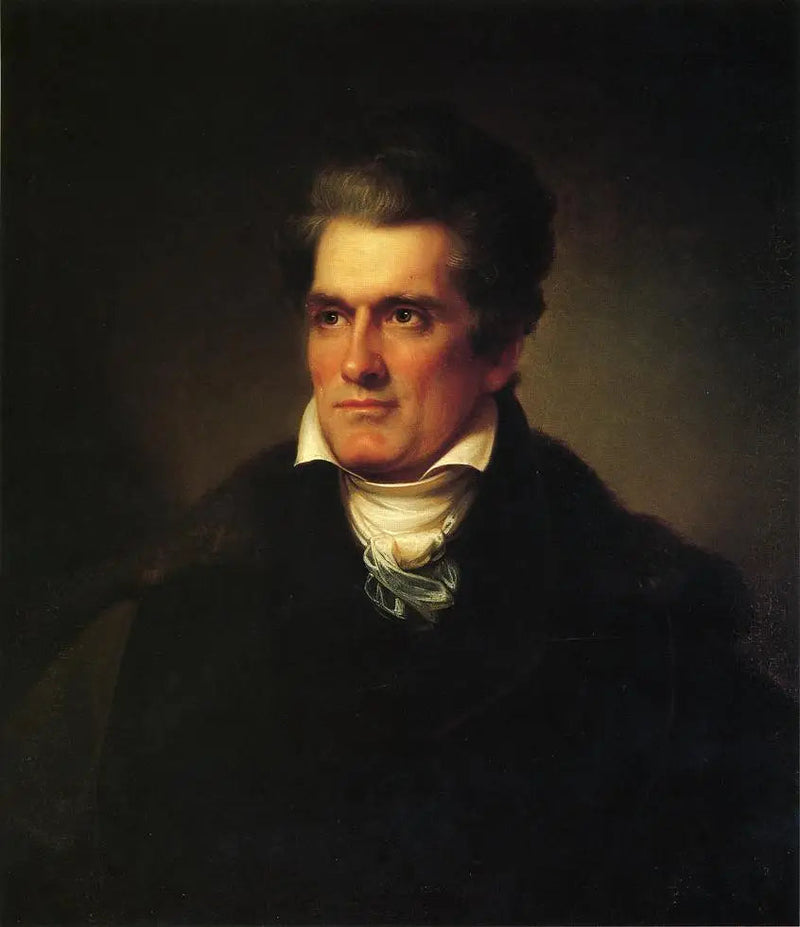 ジョン・C・カルフーン（1782-1850）の肖像画 - レンブラント・ピール

Source:
Portrait de John C. Calhoun (1782-1850) - Rembrandt Peale