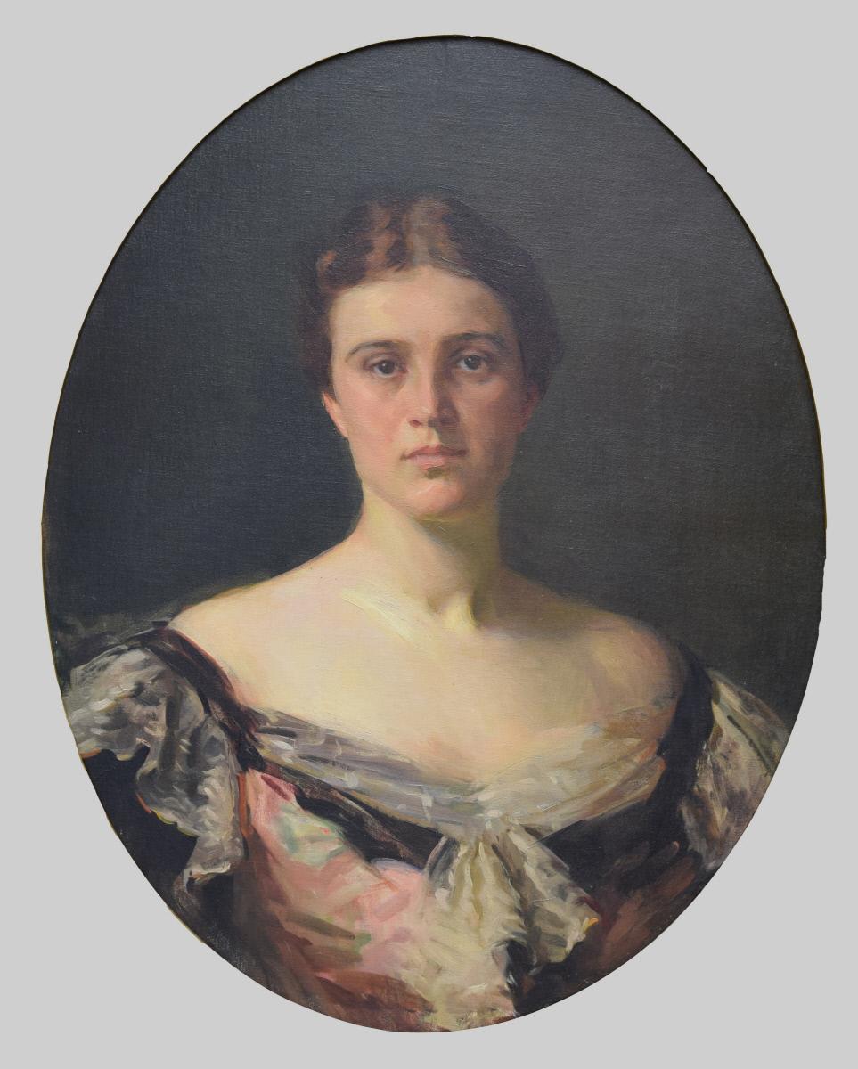 Portrait de Judith Brooks Knight - Cecilia Beaux image 1 copie de tableau peinte à la main