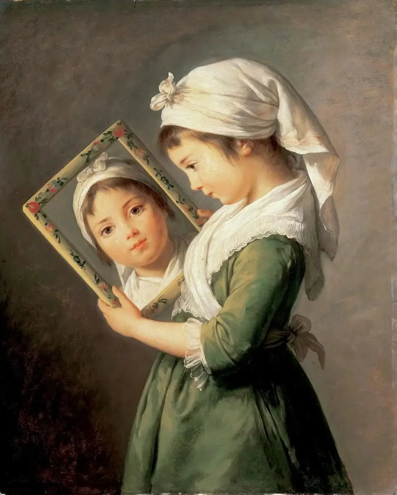ジュリー・ルブランの肖像画 - エリザベス・ヴィジェ＝ルブラン

Source:
Portrait de Julie Lebrun - Élisabeth Vigée Le Brun