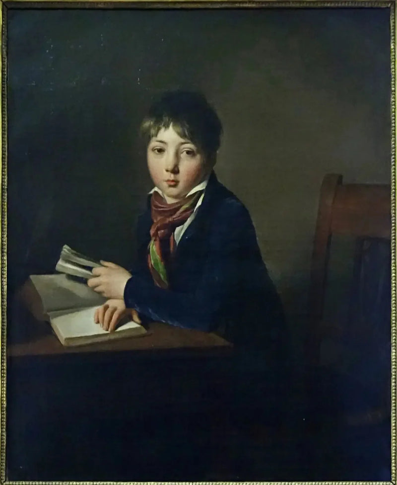ジュリアン・ブイリー、子供の肖像 - ルイ＝レオポルド・ブイリー

Source:
Portrait de Julien Boilly, enfant - Louis-Léopold Boilly