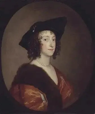 チェスターフィールド伯爵夫人、キャサリン・ウォトンの肖像（1609-1667） - アントワーヌ・ヴァン・ダイク

Source:
Portrait de Katherine Wotton, Lady Stanhope, comtesse de Chesterfield (1609-1667) - Antoine van Dyck
