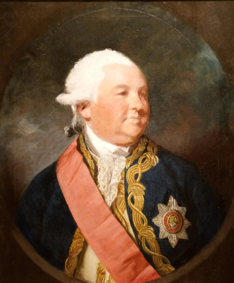 イギリスの提督サー・エドワード・ヒューズ（1717/1720–1794）の肖像 - ジョシュア・レイノルズ
