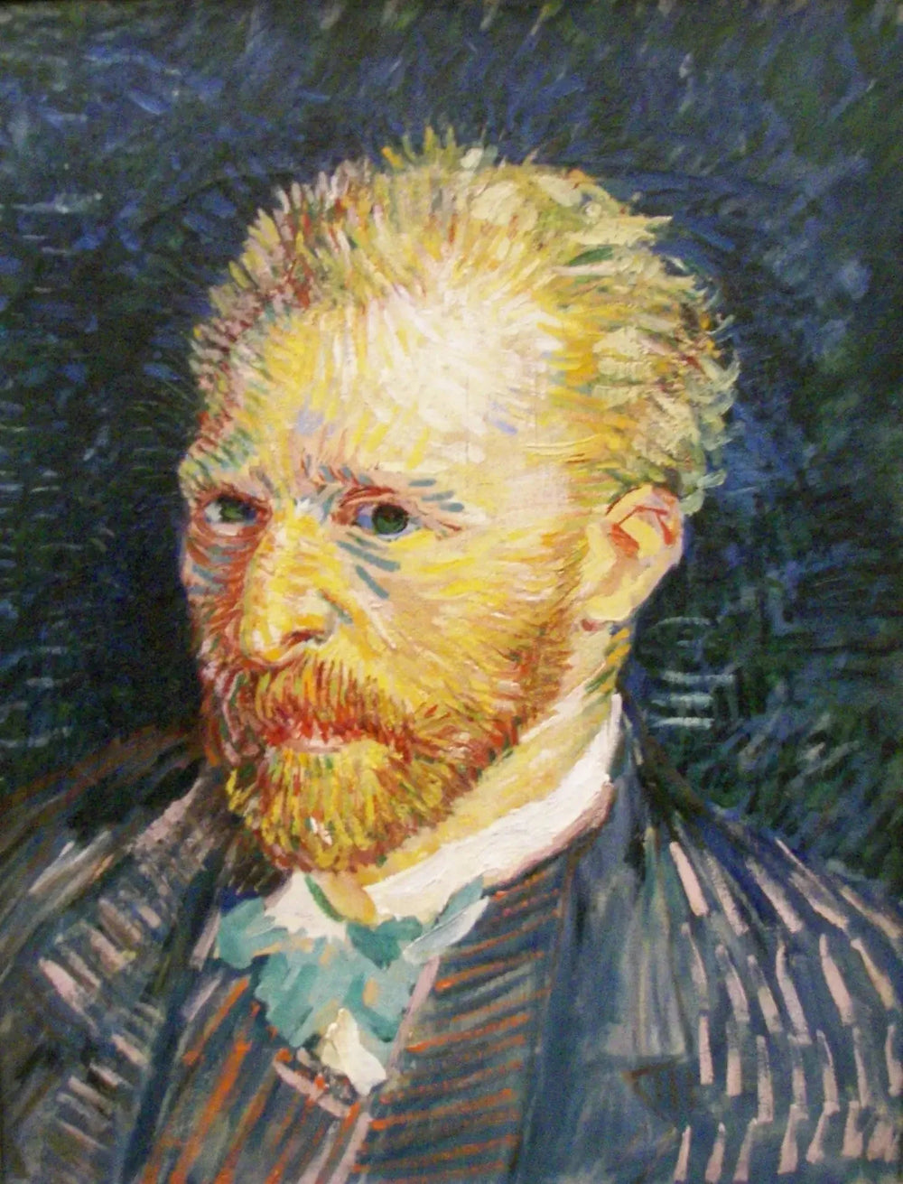 Portrait de l'artiste - Vincent van Gogh image 1 reproduction de peinture à l’huile